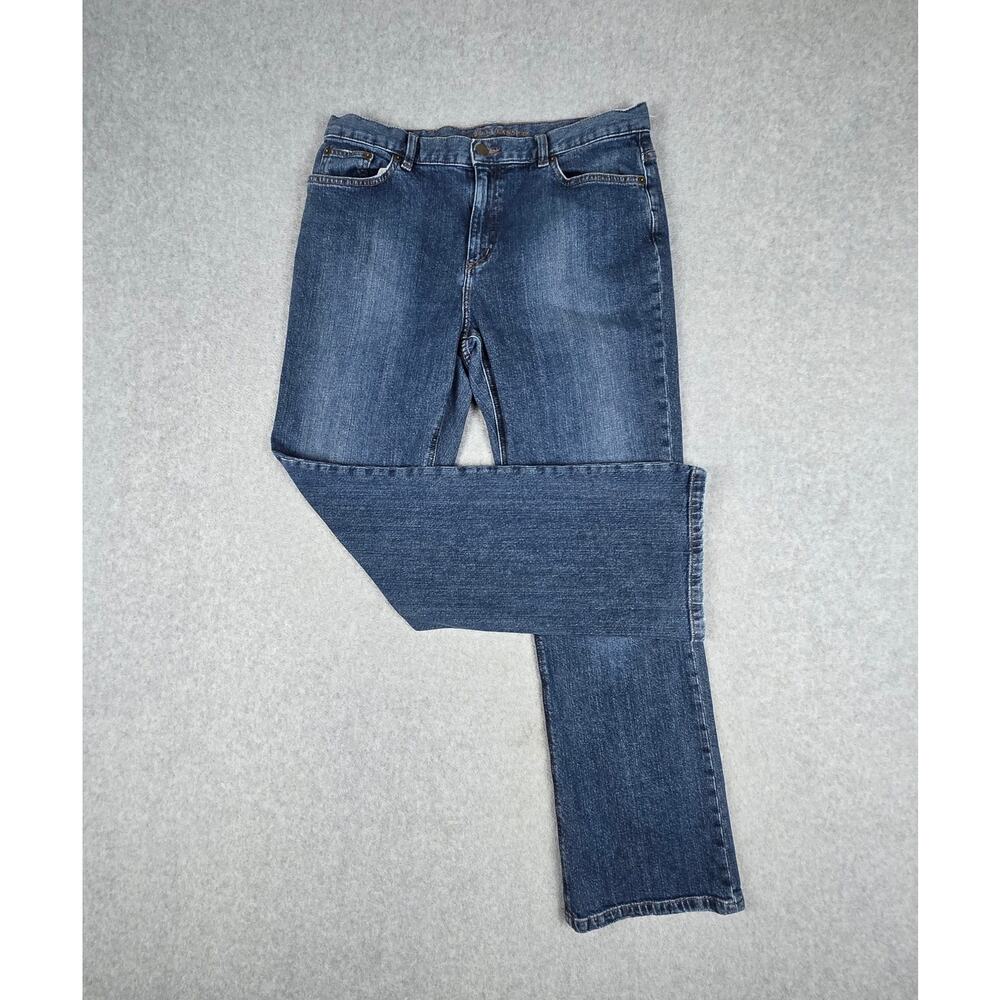 Lauren Jeans Co. Womens Size 12 Medium Wash Bootcut Jeans 32x30 - Picture 2 of 16